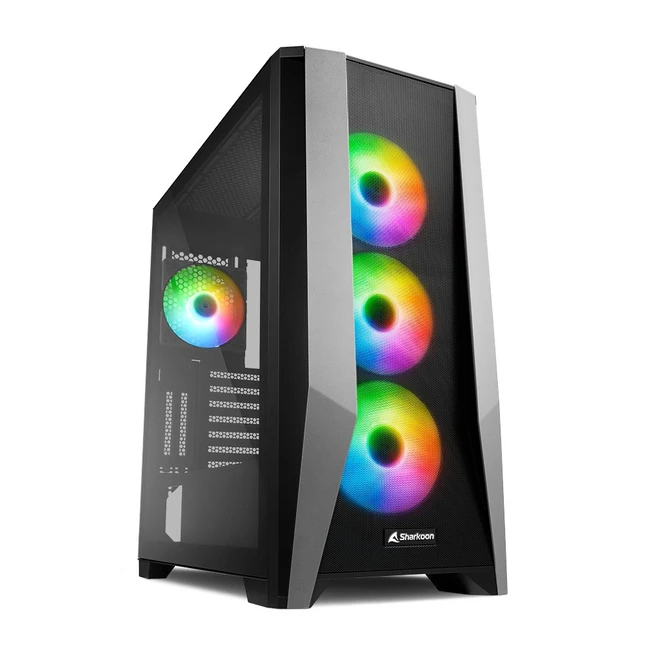 Корпус Sharkoon TG7M RGB (Игровые, Mid-Tower)