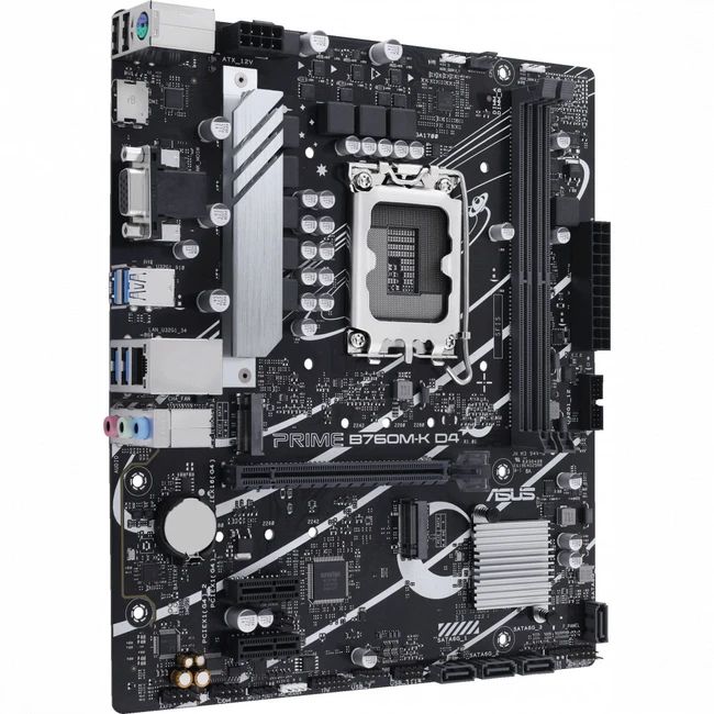 Материнская плата Asus PRIME B760M-K D4 (Micro-ATX, LGA 1700)