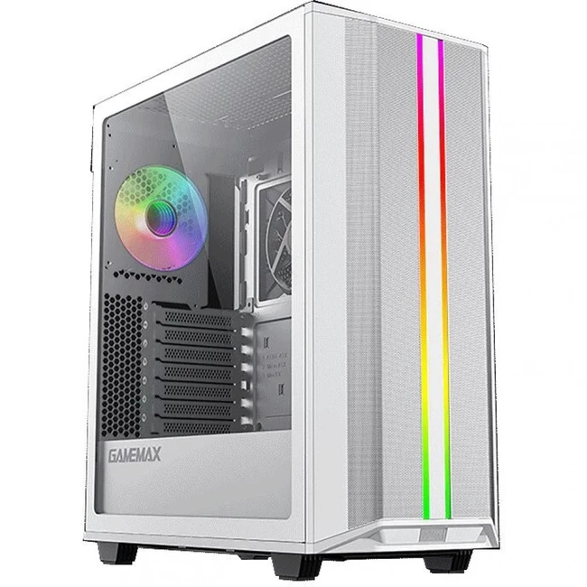 Корпус GameMax Precision COC White Precision COC White (T808) (Игровые, Mid-Tower)