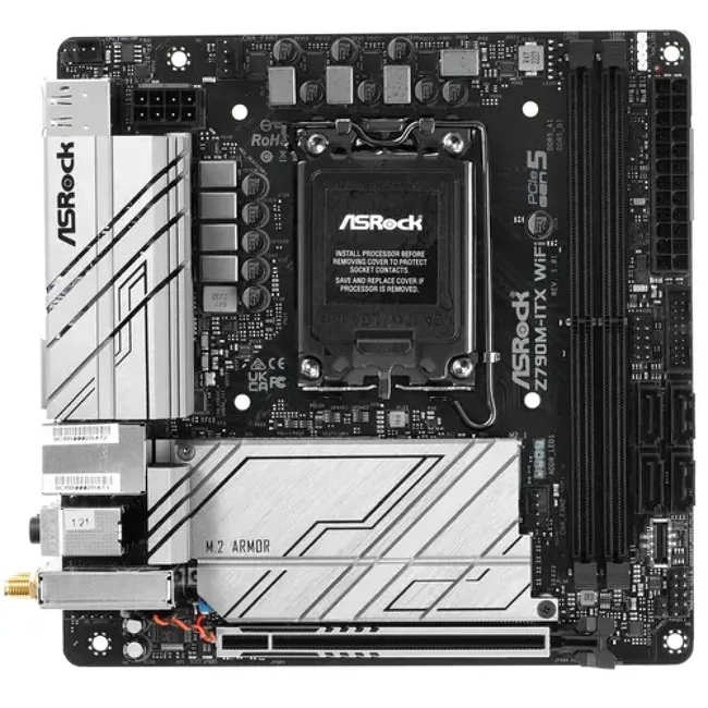 Материнская плата ASRock Z790M-ITX WIFI Mini-ITX, LGA 1700