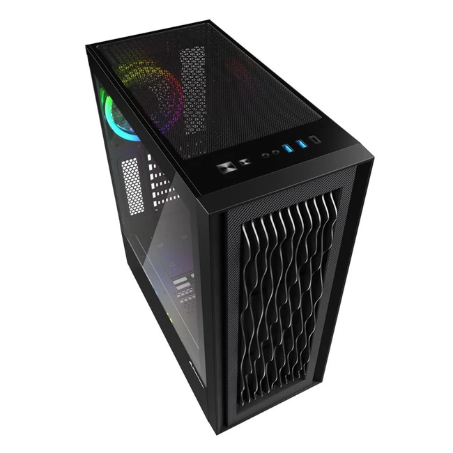Корпус Sharkoon RGB WAVE (Игровые, Mid-Tower)