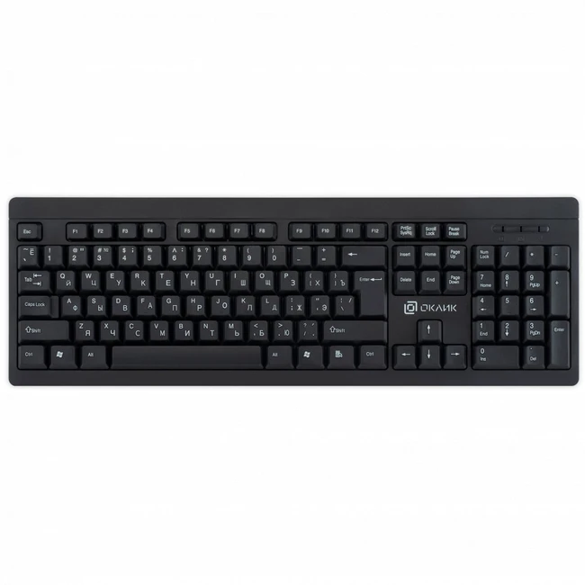 Клавиатура Oklick 95KW 1788287 (Беспроводная, Bluetooth)