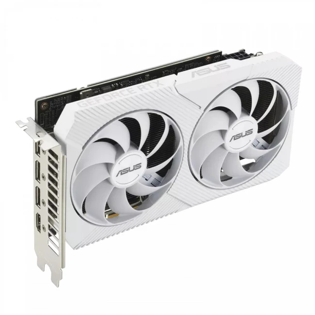 Видеокарта Asus RTX 3060 DUAL OC DUAL-RTX3060-O8G-WHITE (8 ГБ)