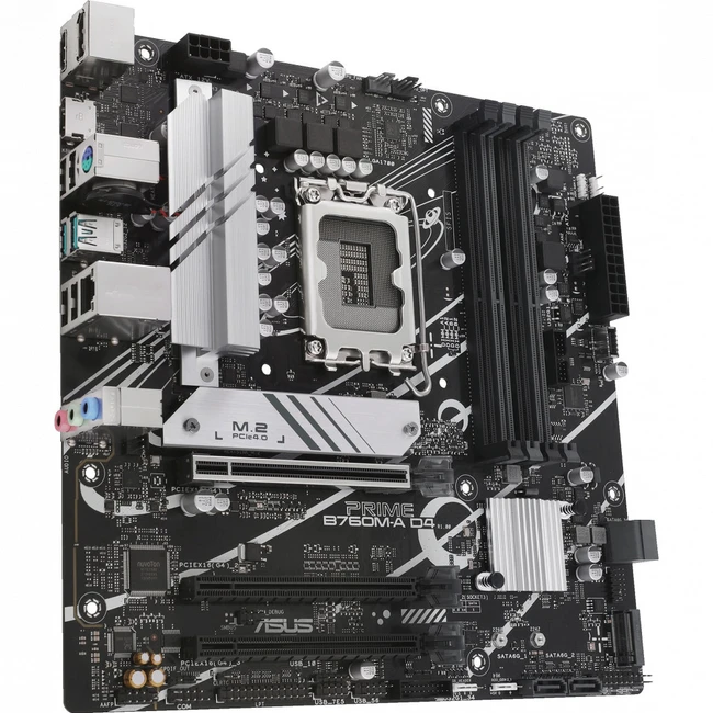Материнская плата Asus Prime B760M-A D4 90MB1D00-M0EAY0 Micro-ATX, LGA 1700