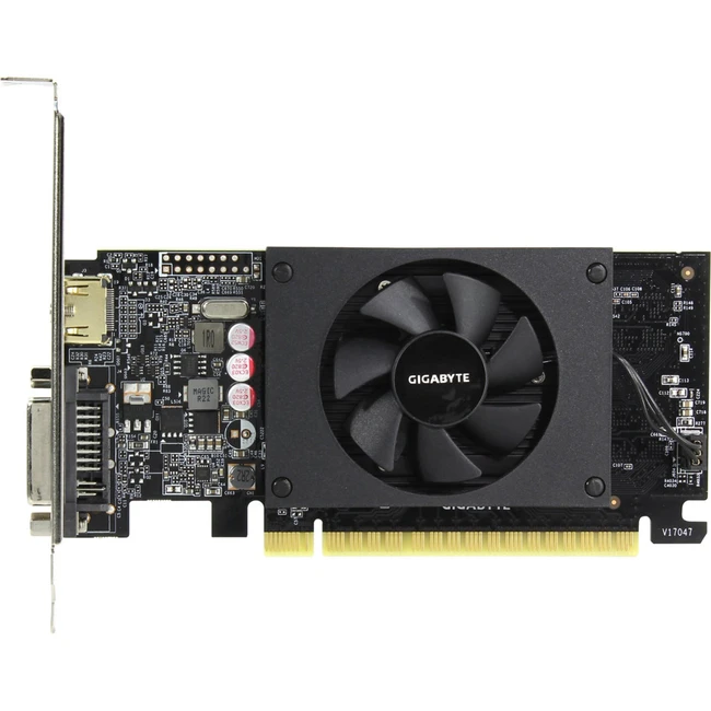 Видеокарта Gigabyte GeForce GT 710 2GB GDDR5 64-bit LP GV-N710D5-2GL 2 ГБ