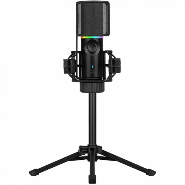 Микрофон Streamplify MIC Tripod 1.8m USB RGB Black MIC-48-RGB-TP-BK
