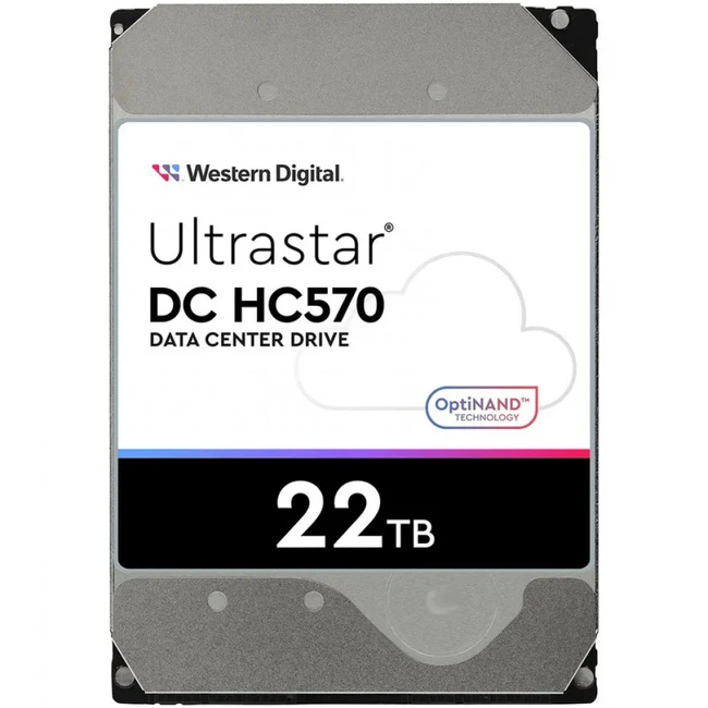Серверный жесткий диск Western Digital Ultrastar DC HC570 WUH722222ALE6L4 3,5 LFF, 22 ТБ, SATA