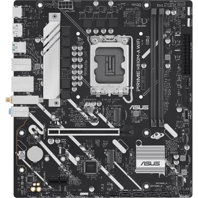 Материнская плата Asus PRIME H810M-A WIFI Micro-ATX, LGA 1851