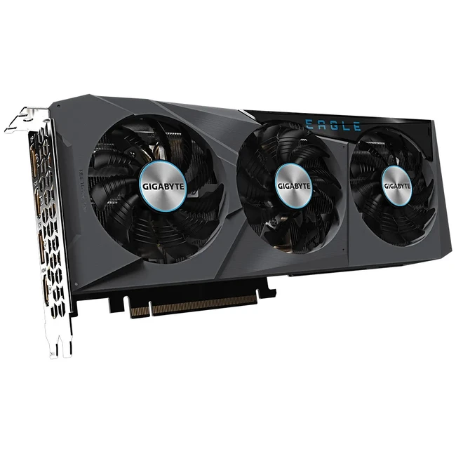 Видеокарта Gigabyte GeForce RTX3060Ti GV-N306TXEAGLE OC-8GD R1.0 LHR (8 ГБ)