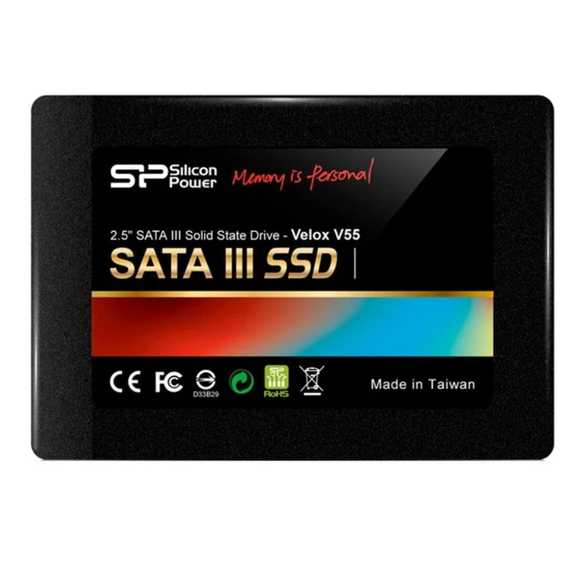 Внутренний жесткий диск Silicon Power Velox V55 SP480GBSS3V55S25 (SSD (твердотельные), 480 ГБ, 2.5 дюйма, SATA)