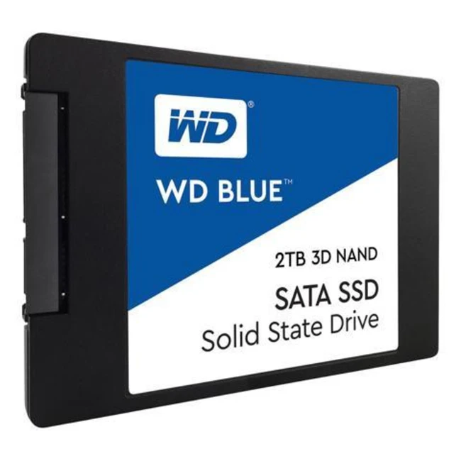 Жесткий диск Western Digital BLUE WDS200T2B0A SSD (твердотельные), 2 ТБ, 2.5 дюйма, SATA