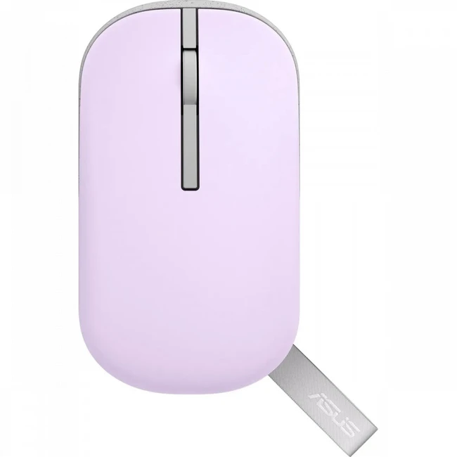 Мышь Asus Marshmallow Mouse MD100 Purple 90XB07A0-BMU010 (Бюджетные, Беспроводная)
