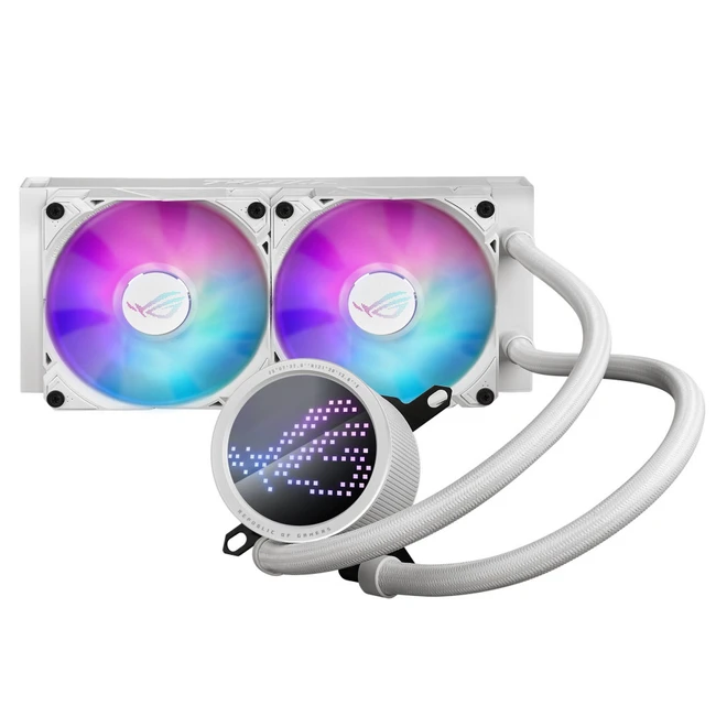 Охлаждение Asus ROG RYUO III 240 ARGB WHT (Для процессора)