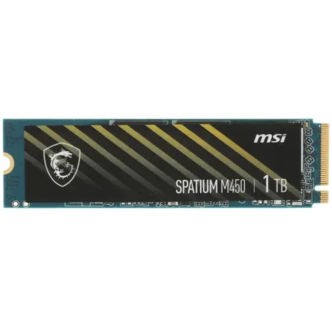 Жесткий диск MSI SPATIUM M450 [S78-440L690-P83] SSD (твердотельные), 1 ТБ, M.2