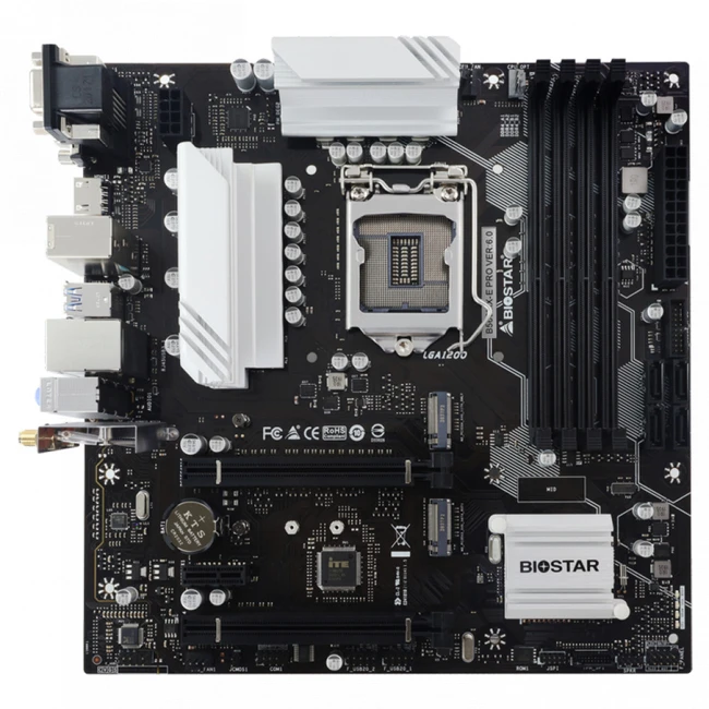 Материнская плата BIOSTAR B560 MXE PRO IB56CMHS (Micro-ATX, LGA 1200)