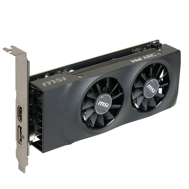 Видеокарта MSI Intel Arc A380 LP 2X 6GB (6 ГБ)