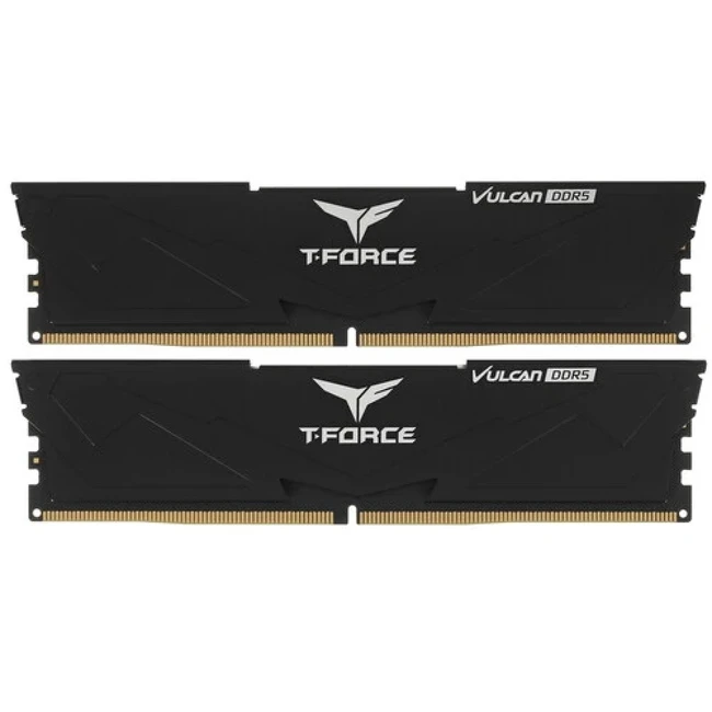 ОЗУ Team Group T-Force Vulcan FLBD532G6000HC38ADC01 DIMM, DDR5, 32 Гб (2 х 16 Гб), 6000 МГц