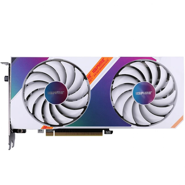 Видеокарта Colorful iGame RTX 3050 Ultra W DUO OC RTX 3050 Ultra W DUO OC V2-V (8 ГБ)