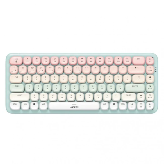 Клавиатура UGREEN KU101 15227_ Проводная, Bluetooth