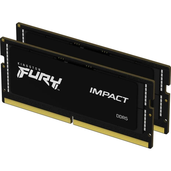 ОЗУ Kingston Fury Impact KF556S40IBK2-32 (SO-DIMM, DDR5, 32 Гб (2 х 16 Гб), 5600 МГц)