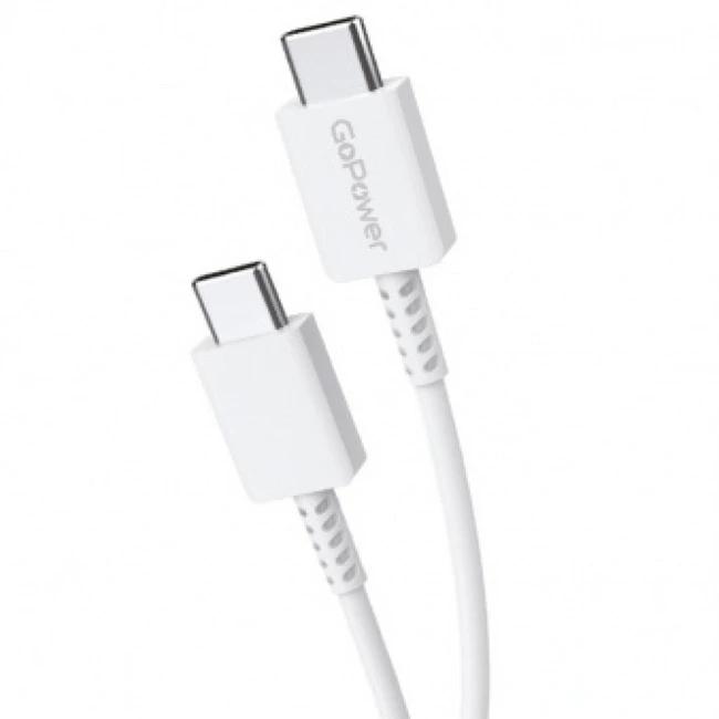 Кабель интерфейсный GoPower 00-00022803 USB Type C - USB Type C