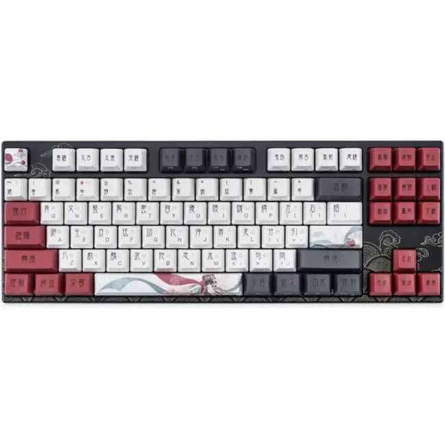 Клавиатура Varmilo Beijing Opera V2 VEA87 Cherry MX Red A23A028D4A0A06A025 (Проводная, USB)