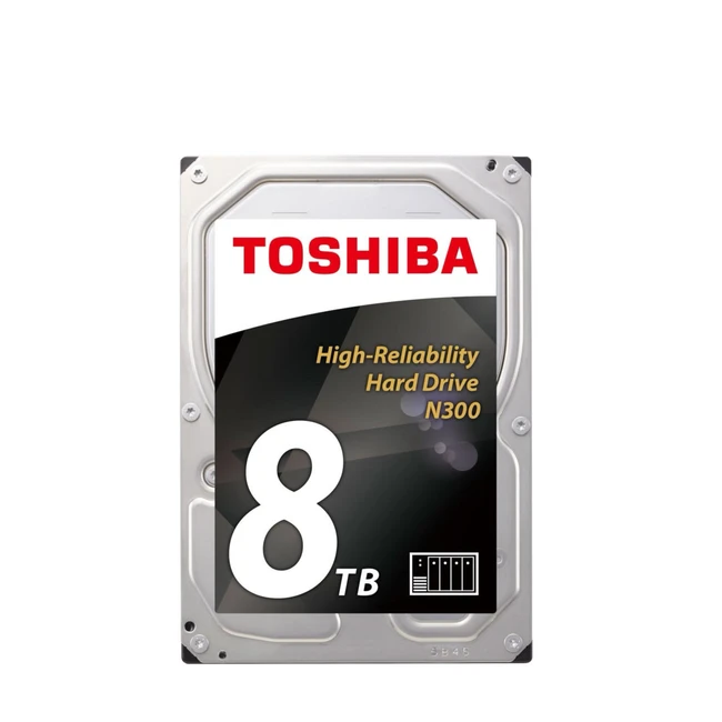 Внутренний жесткий диск Toshiba N300 HDWN180EZSTA (HDD (классические), 8 ТБ, 3.5 дюйма, SATA)