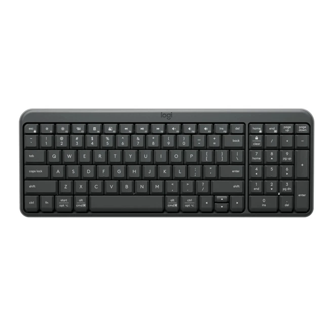 Клавиатура Logitech K250 Compact Bluetooth Wireless Keyboard Graphite 920-013452 Беспроводная, Bluetooth