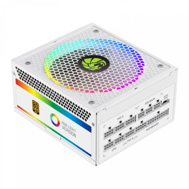 Блок питания GameMax RGB-Smart 1050 PRO WH 2109-1050B0055 1050 Вт