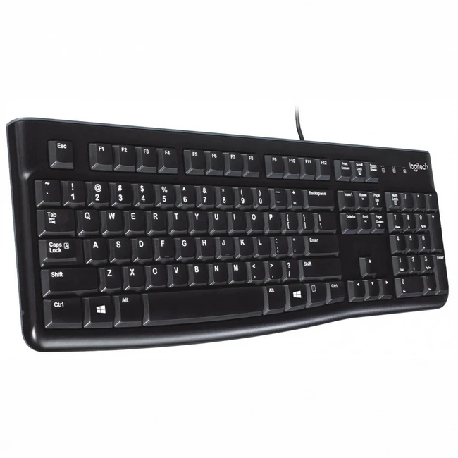 Клавиатура Logitech K120 920-002583 (Проводная, USB)