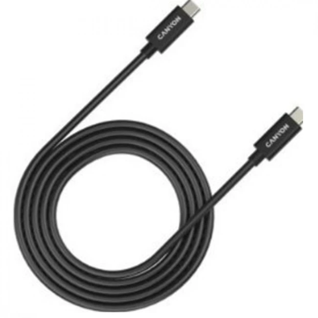 Кабель интерфейсный Canyon CNS-USBC42B USB Type C - USB Type C