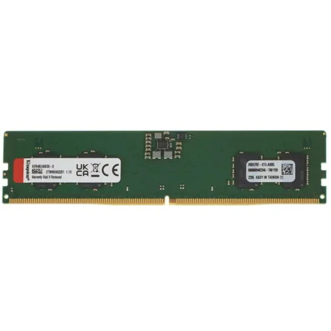ОЗУ Kingston ValueRAM [KVR48U40BS6-8] (DIMM, DDR5, 8 Гб, 4800 МГц)