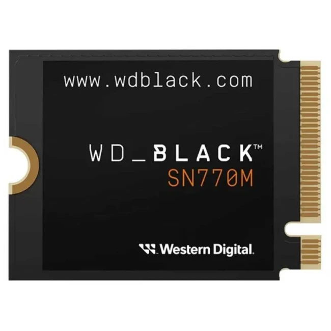 Внутренний жесткий диск Western Digital Black SN770M WDS500G3X0G (SSD (твердотельные), 500 ГБ, M.2, PCIe)