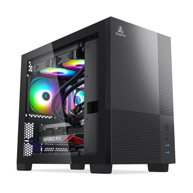 Корпус Segotep Memphis-S black (Игровые, Mini-Tower)