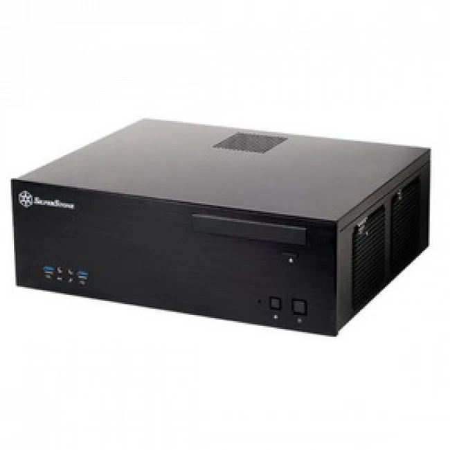 Корпус Silverstone G410GD04B000120 (Бюджетные, Slim-Desktop)