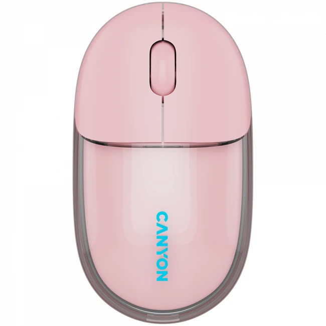 Мышь Canyon OnClick 24 BT Pink CNS-CMSW24P (Бюджетные, Беспроводная)