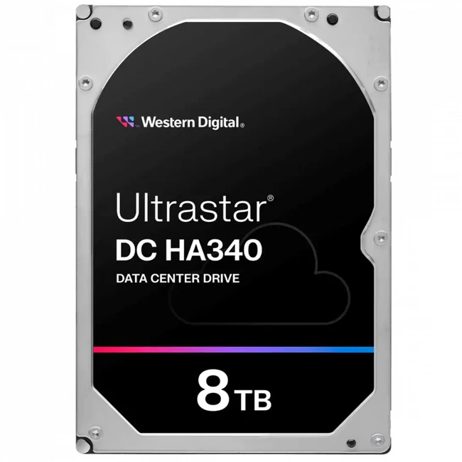 Внутренний жесткий диск Western Digital Ultrastar DC HA340 WUS721208BLE6L4 (HDD (классические), 8 ТБ, 3.5 дюйма, SATA)