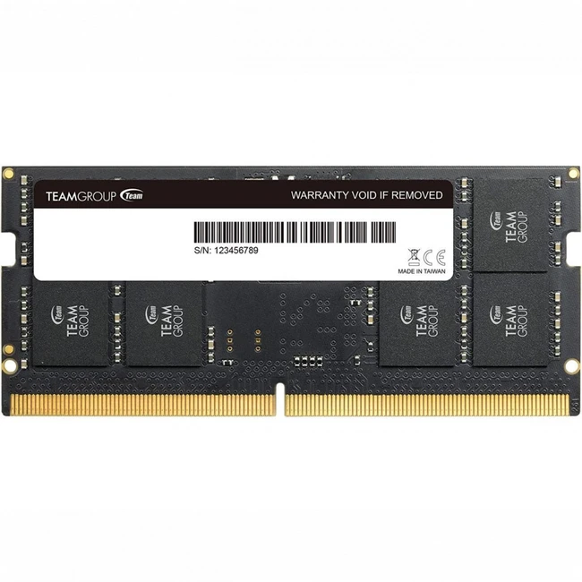 ОЗУ Team Group ELITE TED516G4800C40-S01 (SO-DIMM, DDR5, 16 Гб, 4800 МГц)