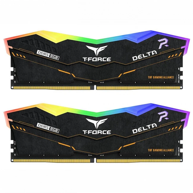 ОЗУ Team Group DELTA TUF RGB FF5D532G6400HC40BDC01 (DIMM, DDR5, 32 Гб (2 х 16 Гб), 6400 МГц)