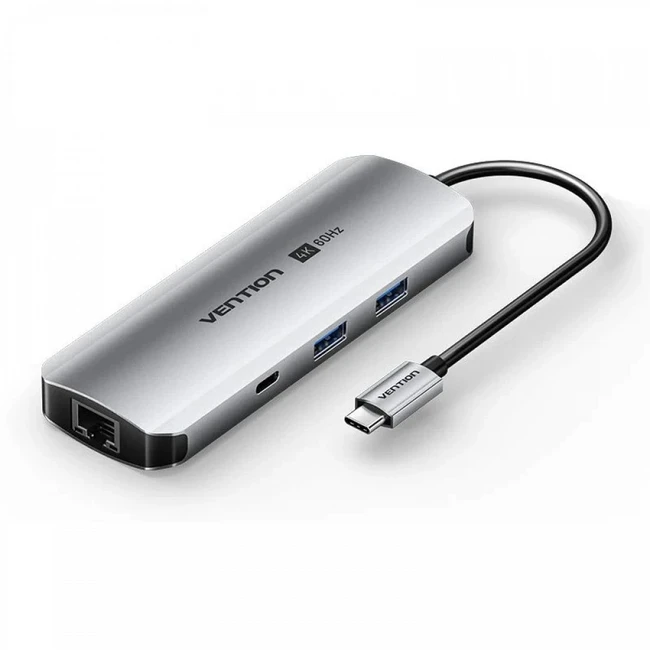 Док-станция Vention 9-in-1 USB-C Docking Station (TQMHB)