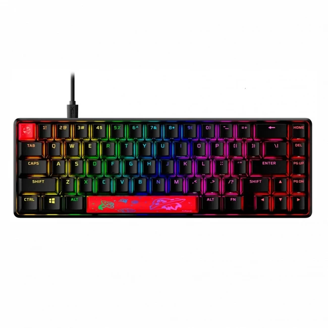 Клавиатура HyperX Alloy Origins 65 (RUS) 4P5D6AA (Проводная, USB)