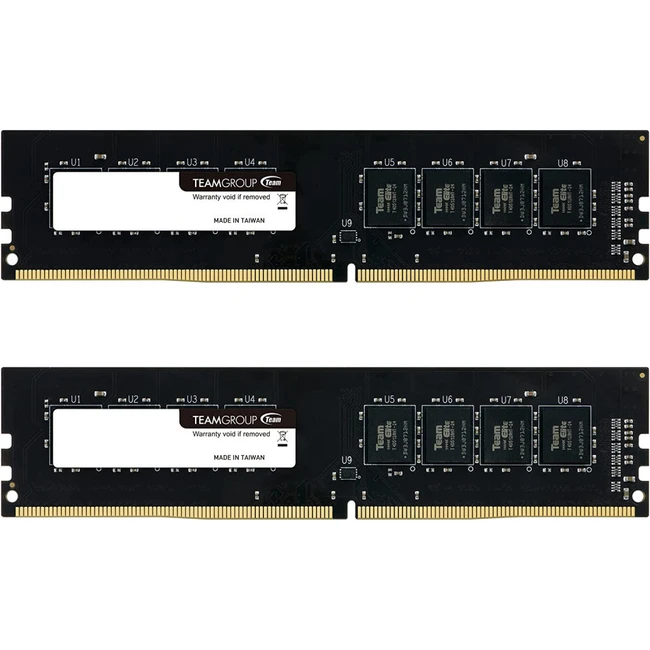 ОЗУ Team Group ELITE TED416G3200C22DC01 DIMM, DDR4, 16 Гб (2 х 8 Гб), 3200 МГц