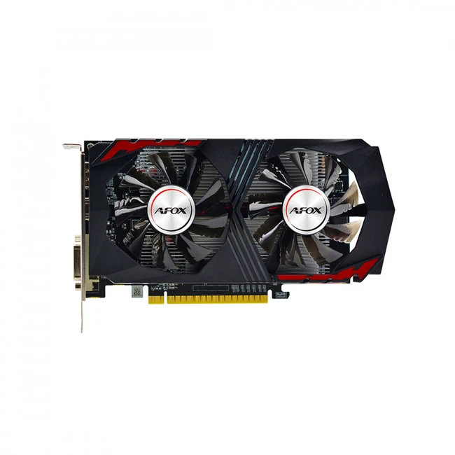 Видеокарта AFOX GTX1050Ti GAMING 4GB D5 Dual Fan AF1050TI-4096D5H7-V9 (4 ГБ)