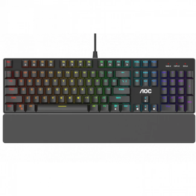 Клавиатура AOC GK500 GK500DR2R Проводная, USB