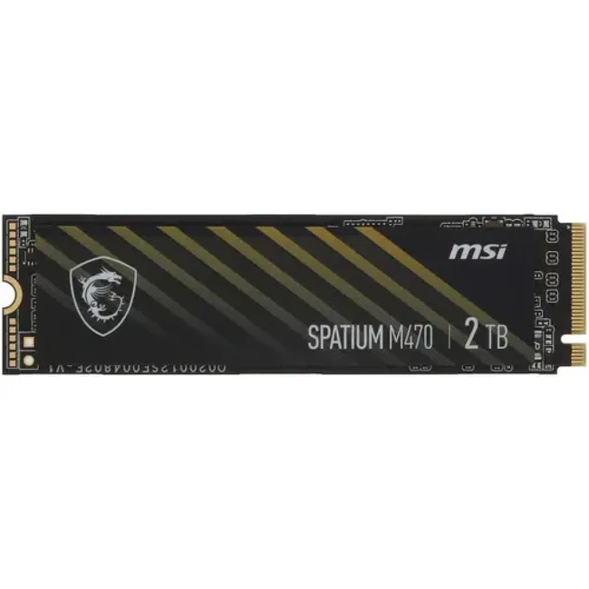 Жесткий диск MSI SPATIUM M470 [S78-440Q470-P83] SSD (твердотельные), 2 ТБ, M.2