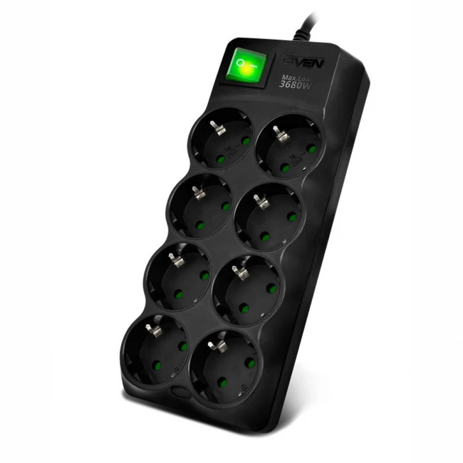 Сетевой фильтр Sven SF-08E-16 SV-021603