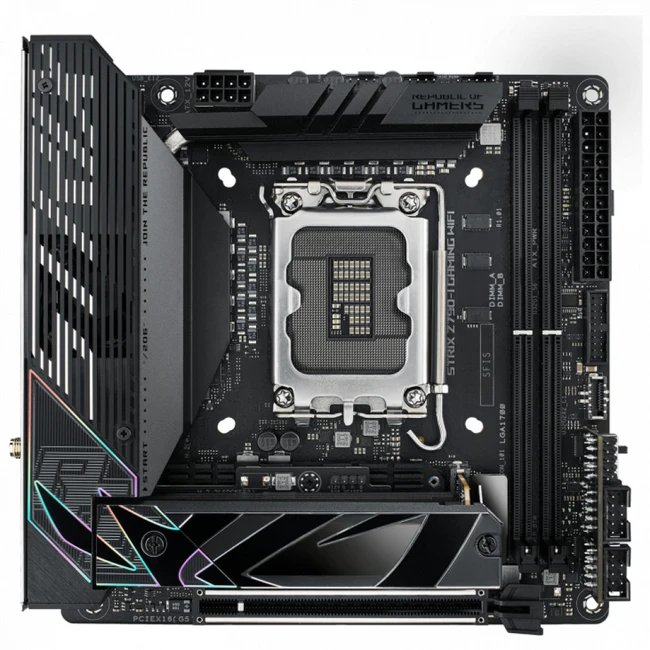 Материнская плата Asus ROG STRIX Z790-I GAMING WIFI 90MB1CM0-M0EAY0 Mini-ITX, LGA 1700