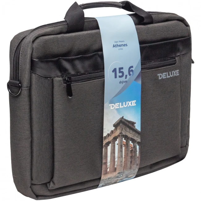 Сумка для ноутбука Deluxe Athenes Gray 15.6" ATHENES (A7955) (15.6)
