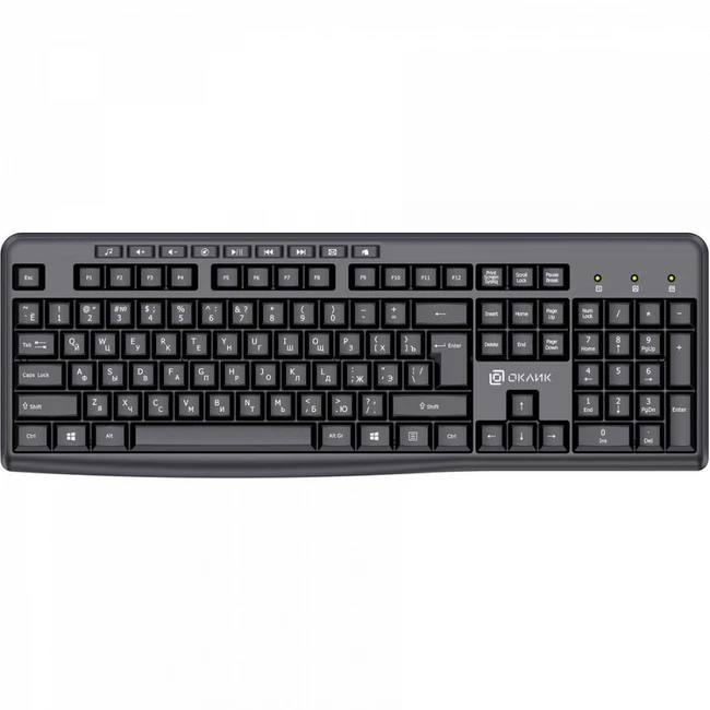 Клавиатура Oklick K225W 1875232 (Беспроводная, Bluetooth)