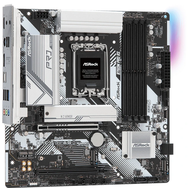 Материнская плата ASRock B760M PRO RS (Micro-ATX, LGA 1700)